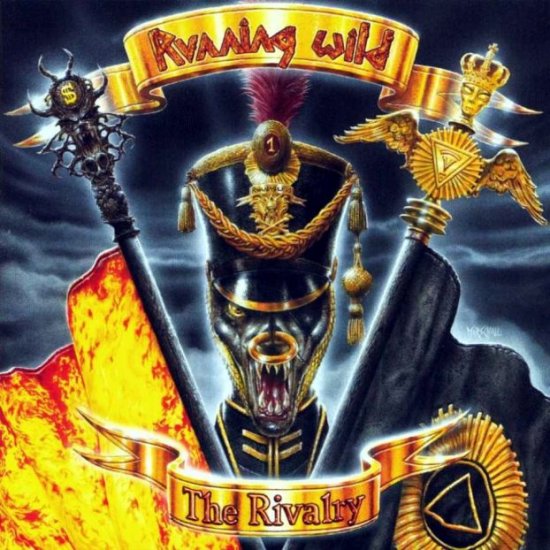 RUNNING WILD the rivalry CD 1998 HEAVY METAL