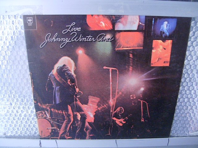 JOHNNY WINTER live LP 19? BLUES ROCK