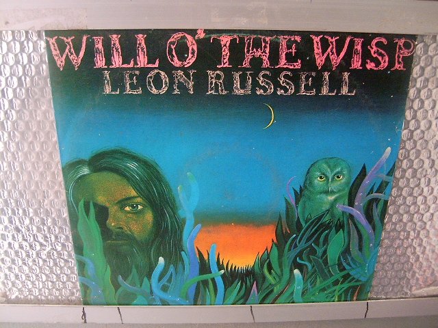 LEON RUSSEL will o' the wisp LP 1975 ROCK**
