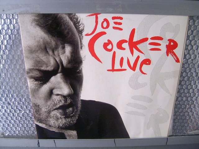 JOE COCKER live 2LP 1990 ROCK MUITO RARO VINIL