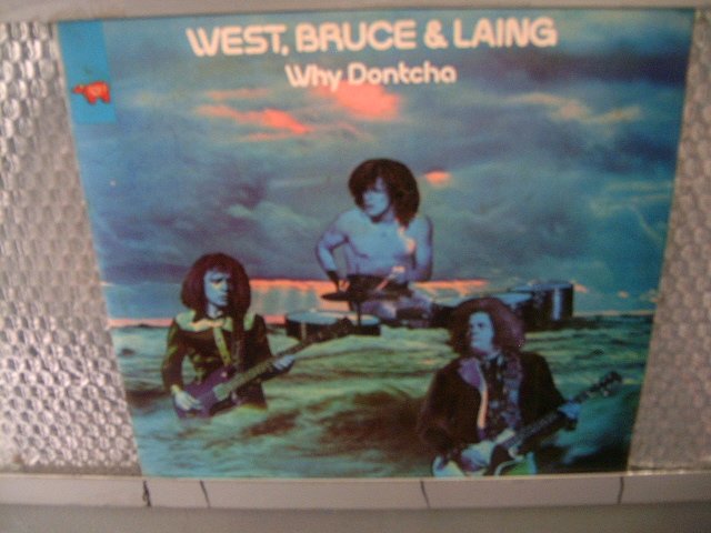 WEST, BRUCE & LAING why dontcha LP 1973 ROCK MUITO RARO VINIL
