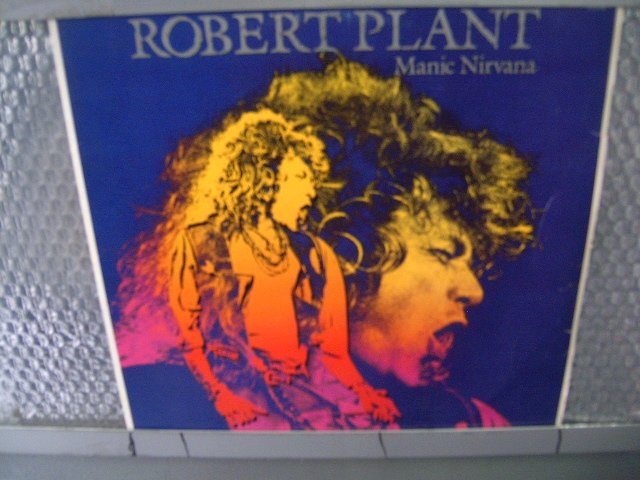 ROBERT PLANT manic nirvana LP 1990 ROCK POP MUITO RARO VINIL