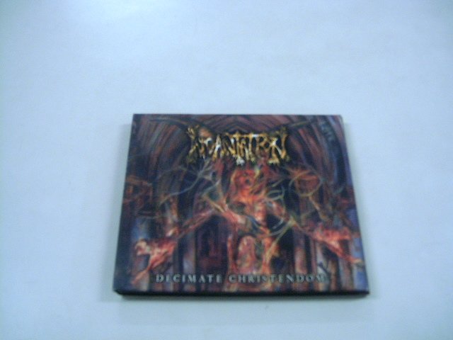 INCANTATION decimate christendon CD + DVD 2000 DEATH METAL