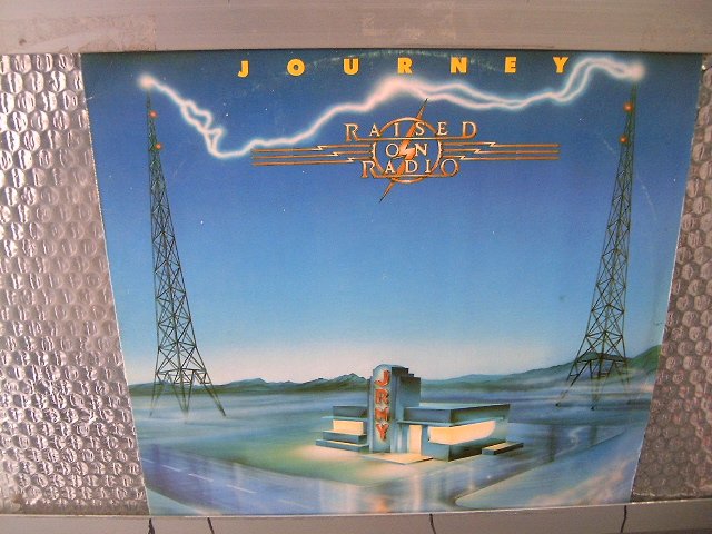 JOURNEY raised on radio LP 1986 AOR MUITO RARO VINIL
