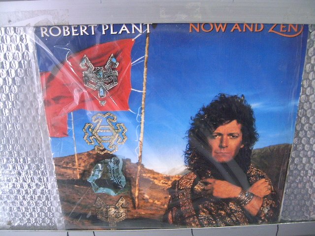 ROBERT PLANT now and zen LP 1988 ROCK**