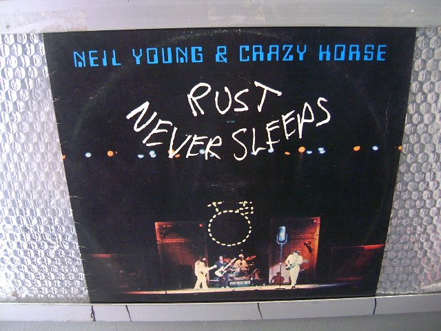 NEIL YOUNG & THE CRAZY HORSE rust never sleeps LP 1979 ROCK**