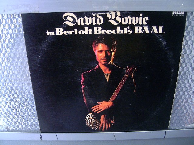 DAVID BOWIE in bertolt brecht's baal LP 1982 ROCK*