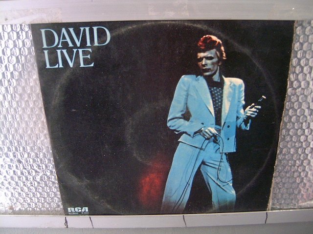 DAVID BOWIE david live 2LP 1974 ROCK MUITO RARO VINIL