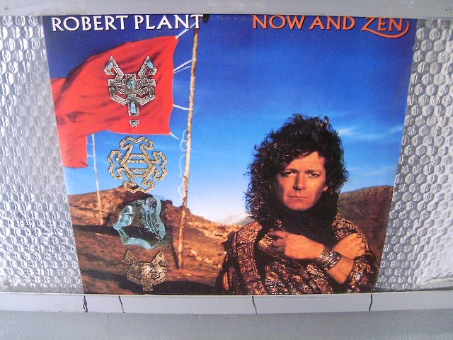 ROBERT PLANT now and zen LP 1988 ROCK**