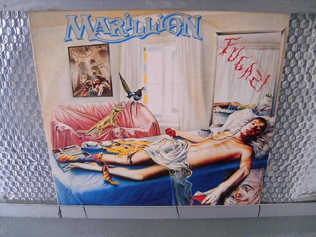 MARILLION fugazi LP 1985 PROGRESSIVE ROCK MUITO RARO VINIL