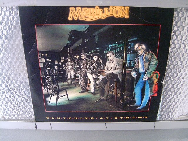 MARILLION clutching at straws LP 1987 PROGRESSIVE ROCK MUITO RARO VINIL