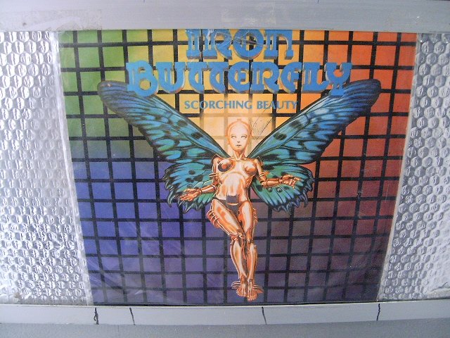IRON BUTTERFLY scorching beauty LP 1975 ROCK MUITO RARO VINIL