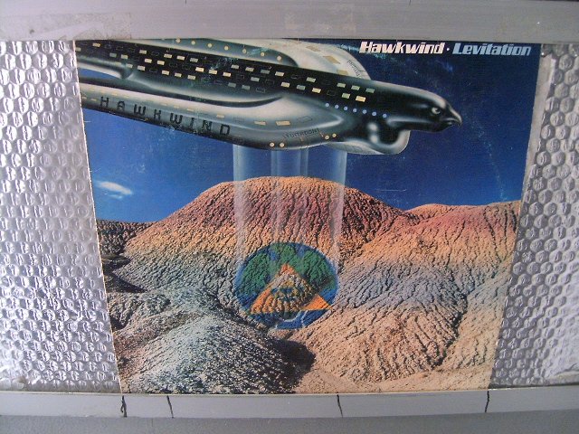 HAWKWIND levitation LP 1981 ROCK MUITO RARO VINIL