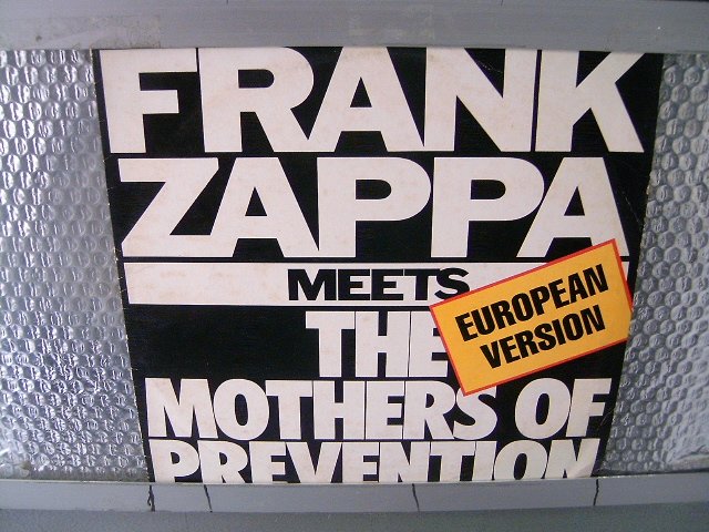 FRANK ZAPPA frank zappa meets the mothers of prevention LP 1986 ROCK