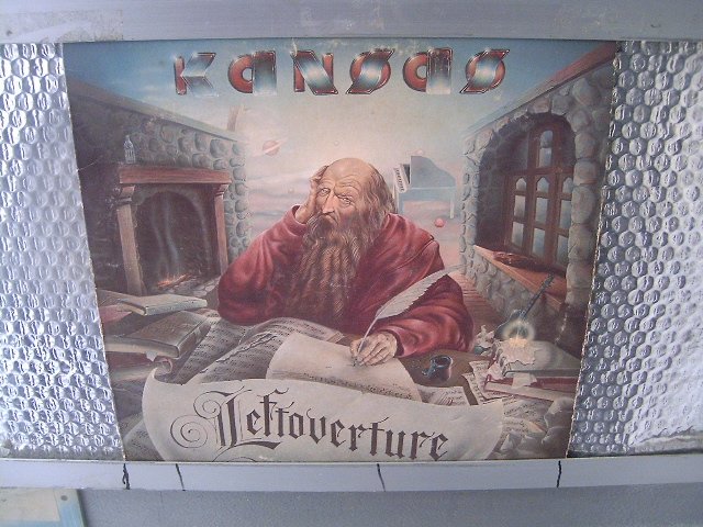 KANSAS leftoverture LP 1976 AOR MUITO RARO VINIL