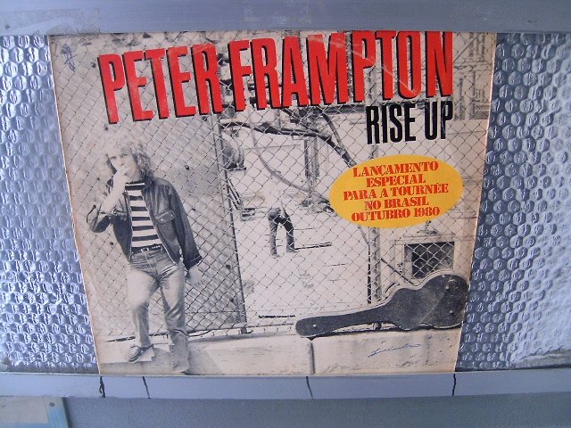PETER FRAMPTON rise up LP 1980 ROCK MUITO RARO VINIL