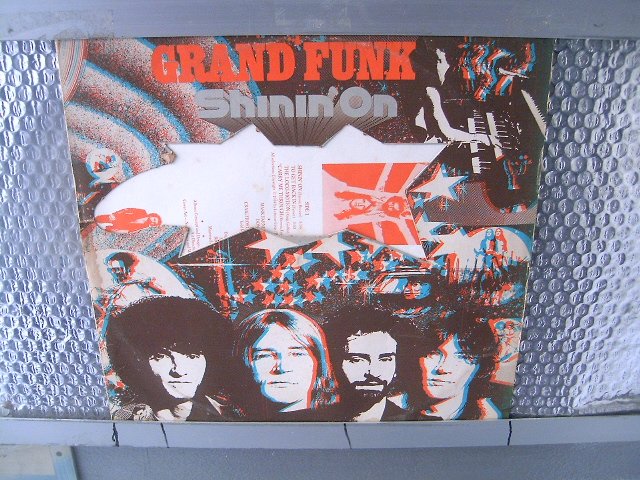GRAND FUNK shinin' on LP 1974 ROCK MUITO RARO VINIL