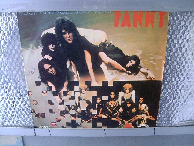 FANNY rock and roll survivors LP 1975 ROCK**
