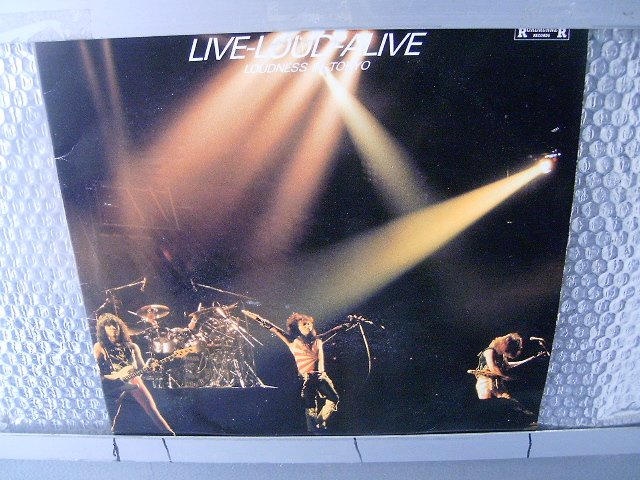 LOUDNESS live-loud-alive 2LP 1984 HEAVY METAL MUITO RARO VINIL