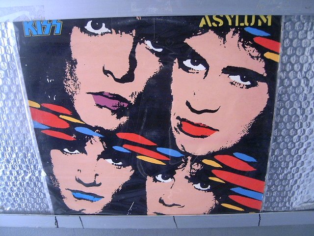 KISS asylum LP 1985 HARD ROCK MUITO RARO VINIL