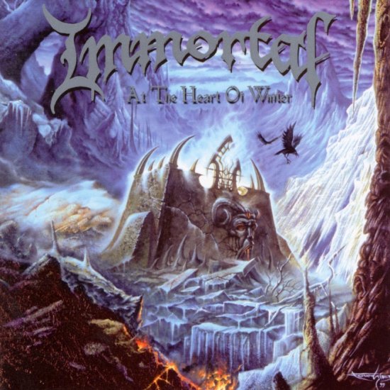 IMMORTAL at the heart of the winter CD 1999 BLACK METAL