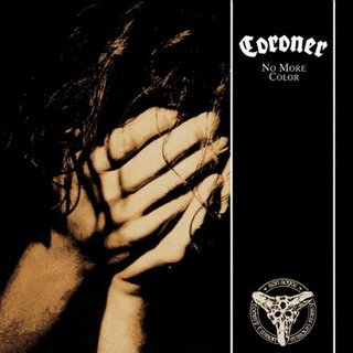 CORONER no more colour CD 1989 THRASH METAL