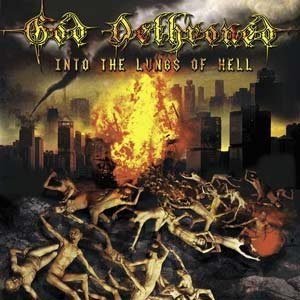 GOD DETHRONED into the lungs of hell CD 2003 DEATH METAL