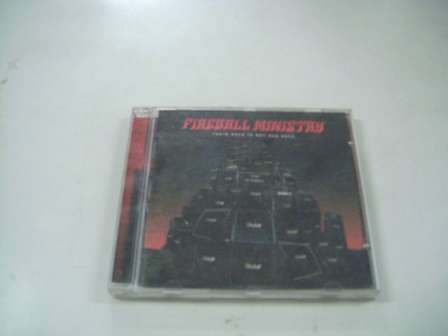 FIREBALL MINISTRY their rock is not our rock CD 2005 STONER ROCK