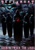 TESTAMENT seen between the lines DVD 2007 THRASH METAL**