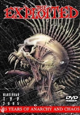 THE EXPLOITED 25 years of anarchy and chaos DVD 2006 HARDCORE PUNK
