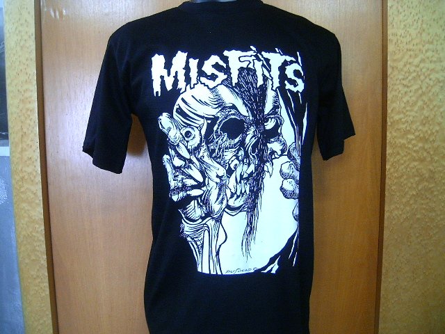 MISFITS T SHIRT BLACK L