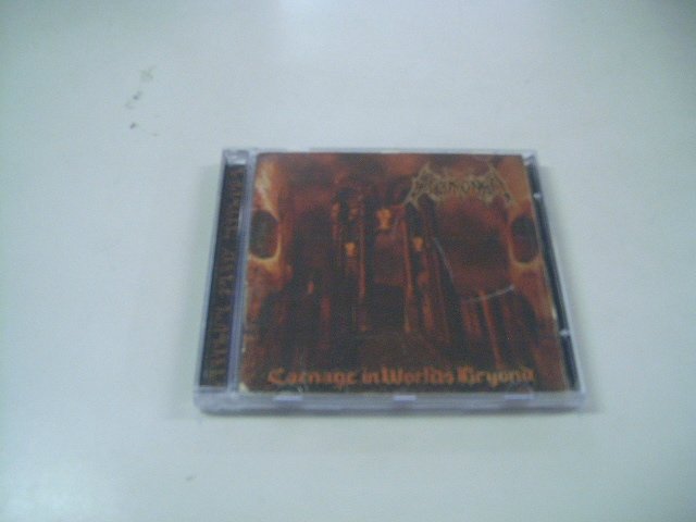 ENTHRONED carnage in worlds beyond CD 2002 BLACK METAL