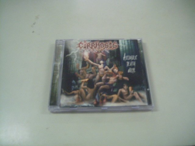 CIRROSHIS alcoholic death noise CD 2002 DEATH METAL