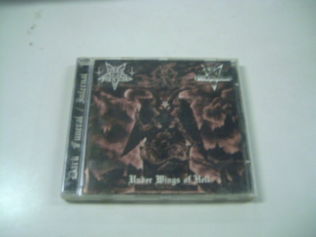 DARK FUNERAL / INFERNAL under the wings of hell SPLIT CD 1998 BLACK METAL