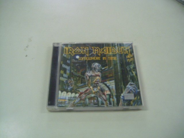 IRON MAIDEN somewhere in time CD 1986 HEAVY METAL
