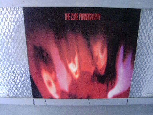 THE CURE pornography LP 1982 POS PUNK