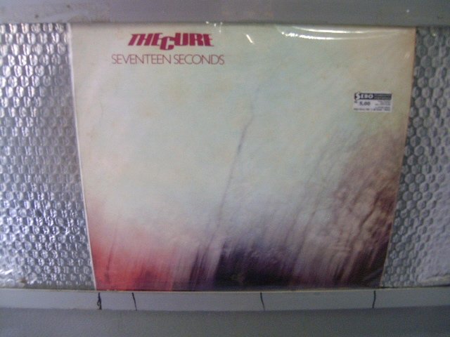 THE CURE seventeen seconds LP 1987 POS PUNK