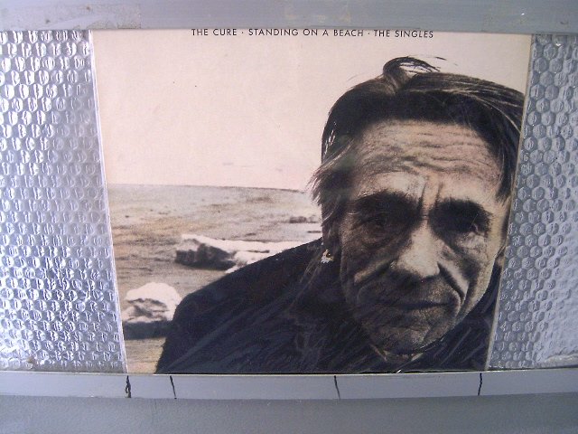 THE CURE standing at the beach - the singles LP 1986 POS PUNK