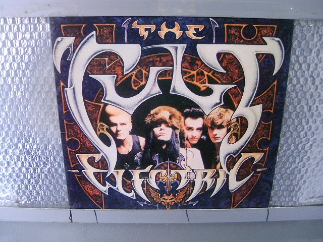 THE CULT electric LP 1987 HARD ROCK