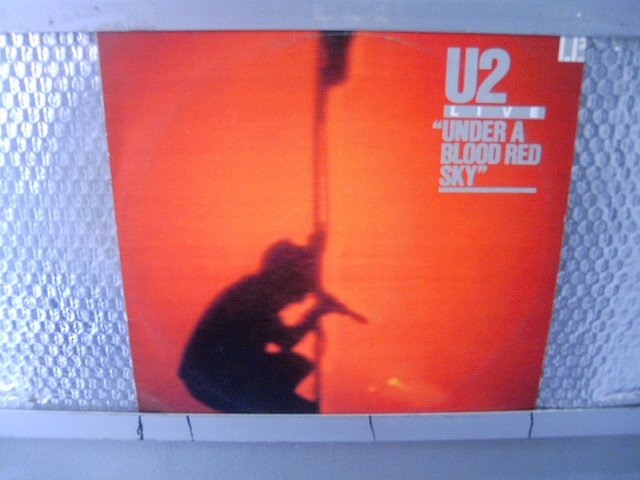U2 under a blood red sky LP 1985 ROCK POP**