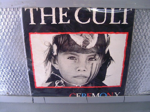 THE CULT ceremony LP 1991 HARD ROCK