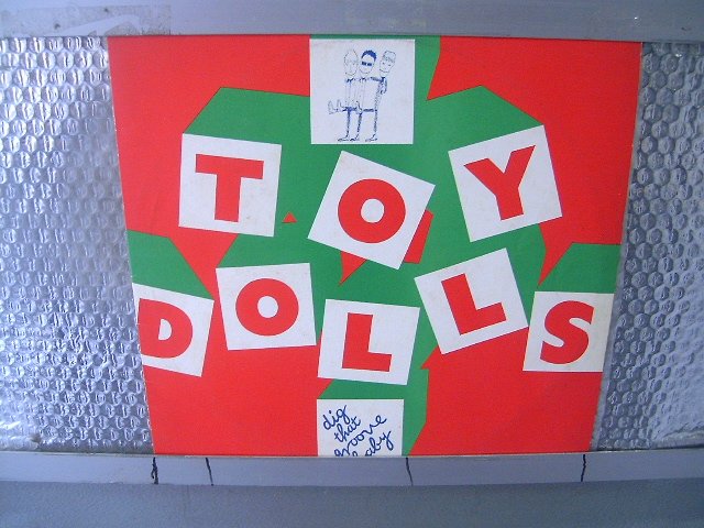 TOY DOLLS dig that groove baby LP 1983 PUNK ROCK