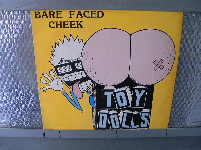 TOY DOLLS bare faced cheek LP 1987 POP PUNK ROCK