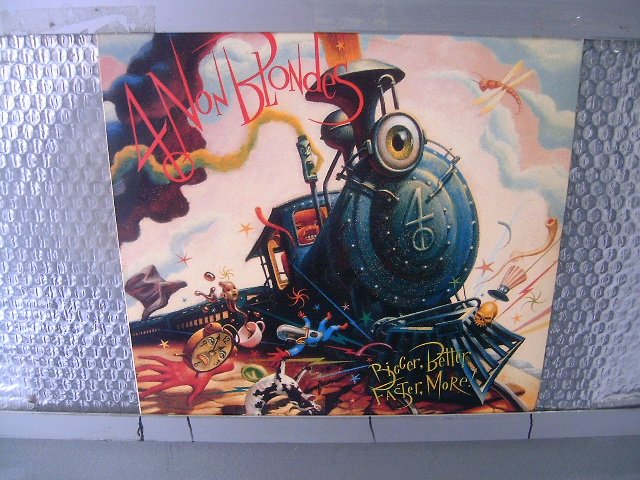 4 NON BLONDIES bigger, better, faster, more! LP 1992 ROCK POP