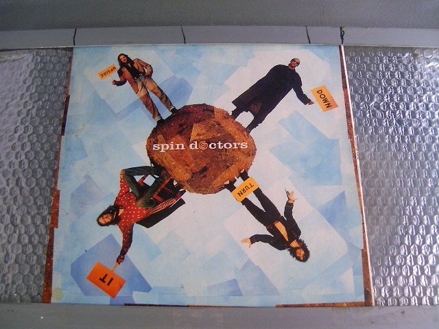 SPIN DOCTORS turn it upside down LP 1994 ROCK POP