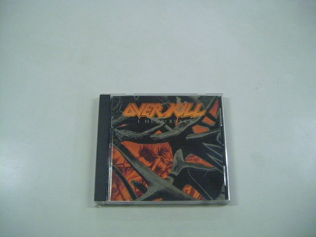 OVERKILL i hear black CD 1993 THRASH METAL