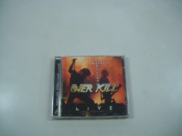 OVERKILL wrecking everything CD 2002 THRASH METAL