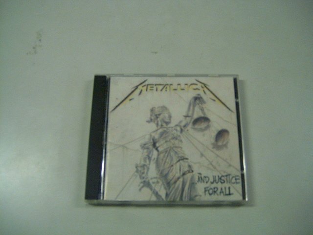 METALLICA and justice for all CD 1988 THRASH METAL