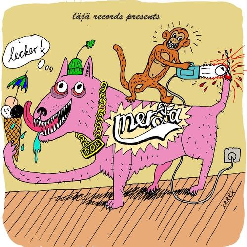 MERDA / LEPTOSPIROSE lecker SPLIT CD ? ROCK
