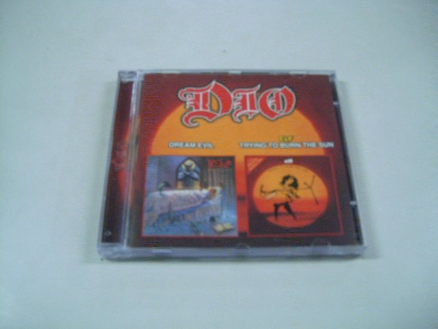 DIO dream evil ELF trying to burn the sun CD 1987 1975 HEAVY METAL ROCK